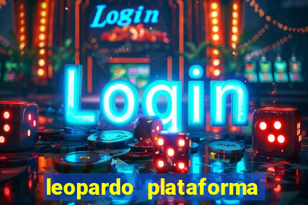 leopardo plataforma de jogos